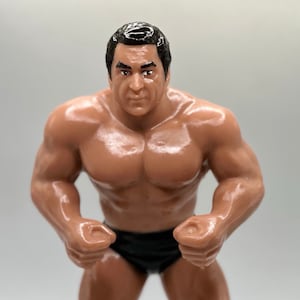 Polish Power Ivan Putski WWF LJN Inspired XOX Custom Rubber Type Full Size 8&quot; Figure Ready to Paint or Painted
