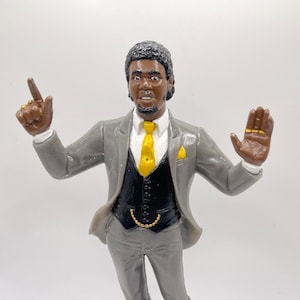Slick with Hat WWF LJN Inspired XOX Custom Rubber Type Full Size 8&quot; Figure Ready to Paint or Painted