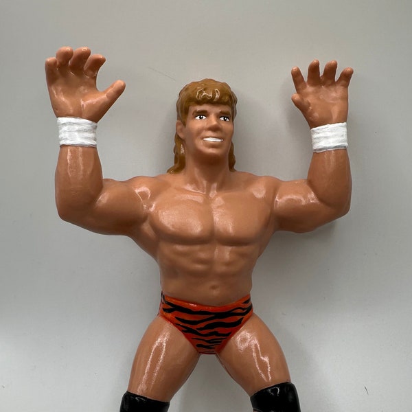 Brian Pillman WWF LJN Inspired XOX Custom Rubber Type Full Size 8" Figure Ready to Paint or Painted