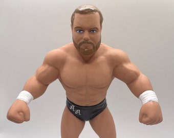 Arn Anderson  WWF LJN Inspired XOX Custom Rubber Type Full Size 8" Figure Ready to Paint or Painted