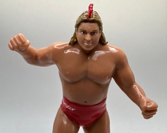 Red Rooster WWF LJN Inspired XOX Custom Rubber Type Full Size 8" Figure Ready to Paint or Painted