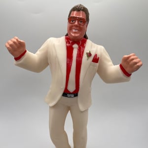 Brother Love WWF LJN Inspired XOX Custom Rubber Type Full Size 8&quot; Figure Ready to Paint or Painted