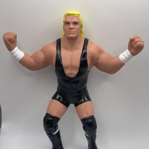 Sid Vicious  WWF LJN Inspired XOX Custom Rubber Type Full Size 8&quot; Figure Ready to Paint or Painted