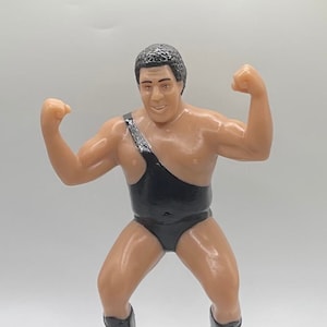 Andre The Giant Short Hair WWF LJN InspiredXOX Custom Rubber Type Full Size 8&quot; Figure Ready to Paint or Painted