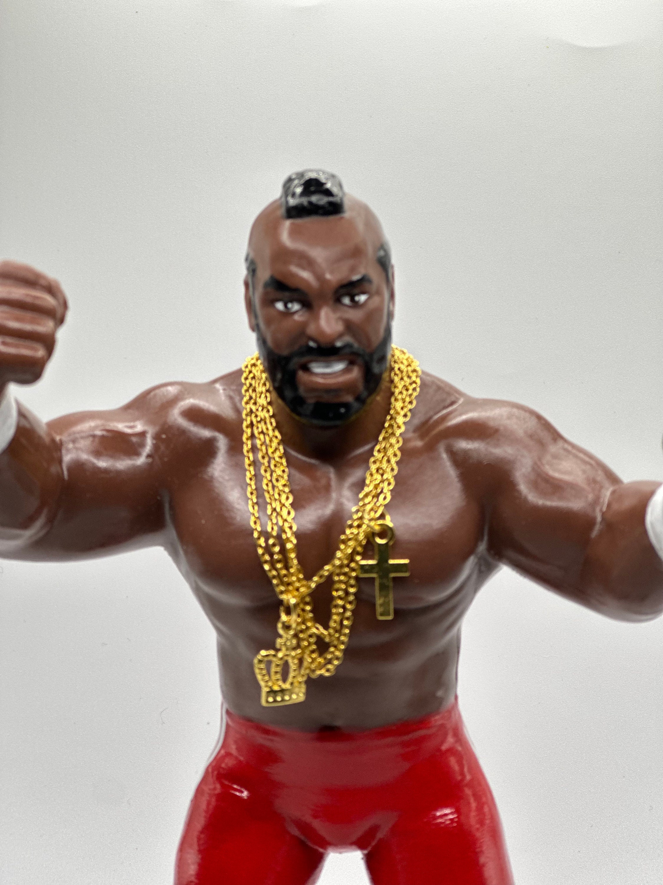 Mr. T Wrestlemania WWF LJN Inspired XOX Custom Rubber Type Full