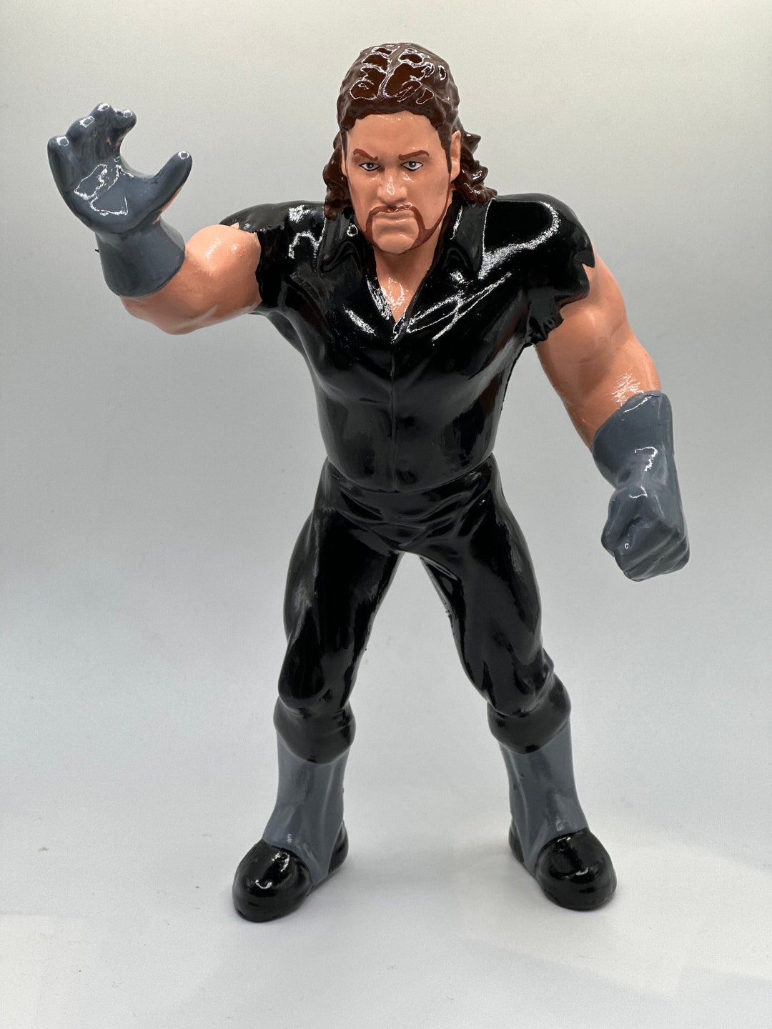 The Undertaker WWF LJN Inspired XOX Custom Rubber Type Full