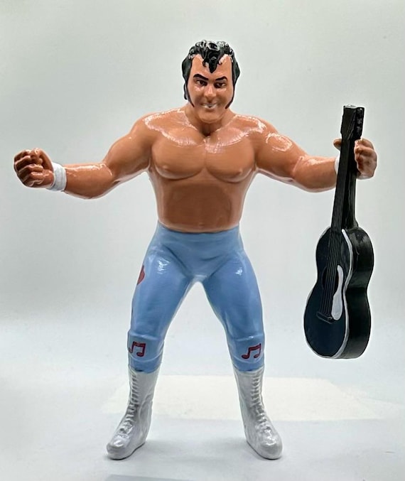 Honky Tonk Man (V2) W/guitar WWF LJN Inspired XOX Custom Rubber