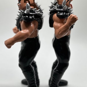 The Road Warriors Animal & Hawk W/ Pads LOD WWF Ljn Inspired XOX Custom Rubber Full Size 8 Figures Ready to Paint or Painted image 4