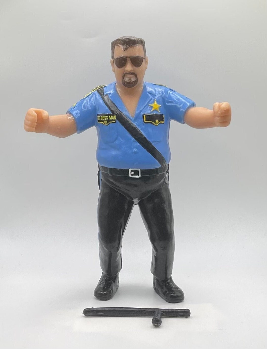 wwe wwf wcw プロレスフィギュア ビッグボスマン bendeis レア
