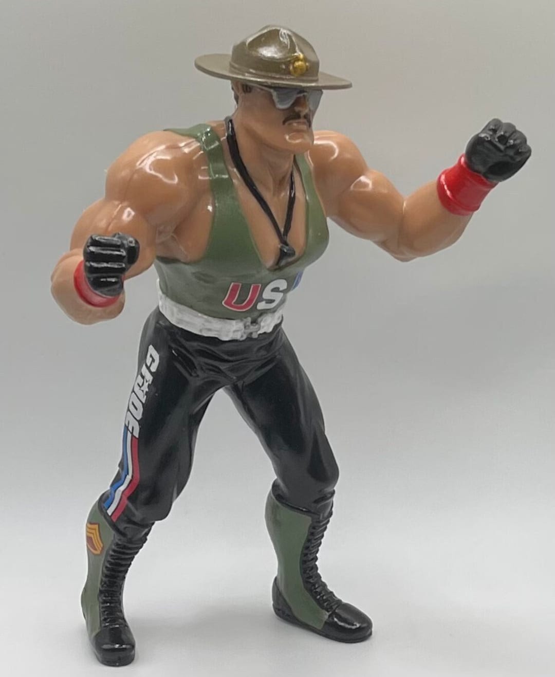 Sgt. Slaughter WWF LJN Inspired XOX Custom Rubber Type Full Size 8