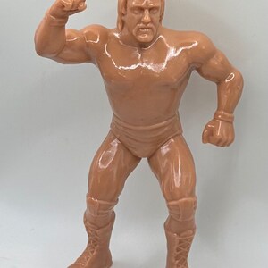 Hulk Hogan (V2) No shirt WWF LJN Inspired XOX Custom Rubber Type Full Size 8" Figure Ready to Paint or Painted Unpainted