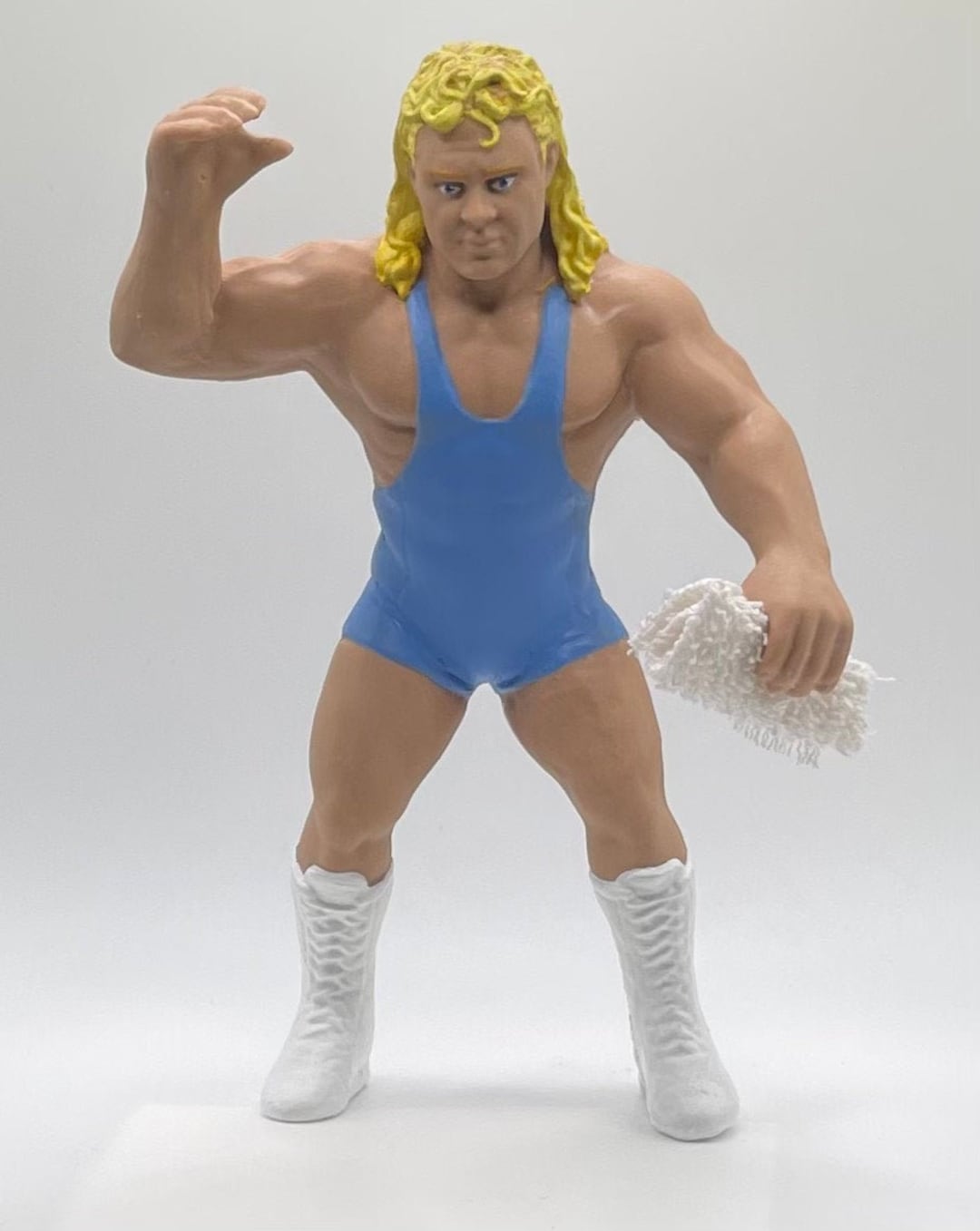 Mr. Perfect Curt Hennig WWF LJN Inspired XOX Custom Rubber Type