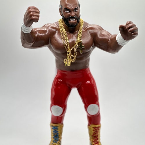 Mr. T Wrestlemania WWF LJN Inspired XOX Custom Rubber Type Full