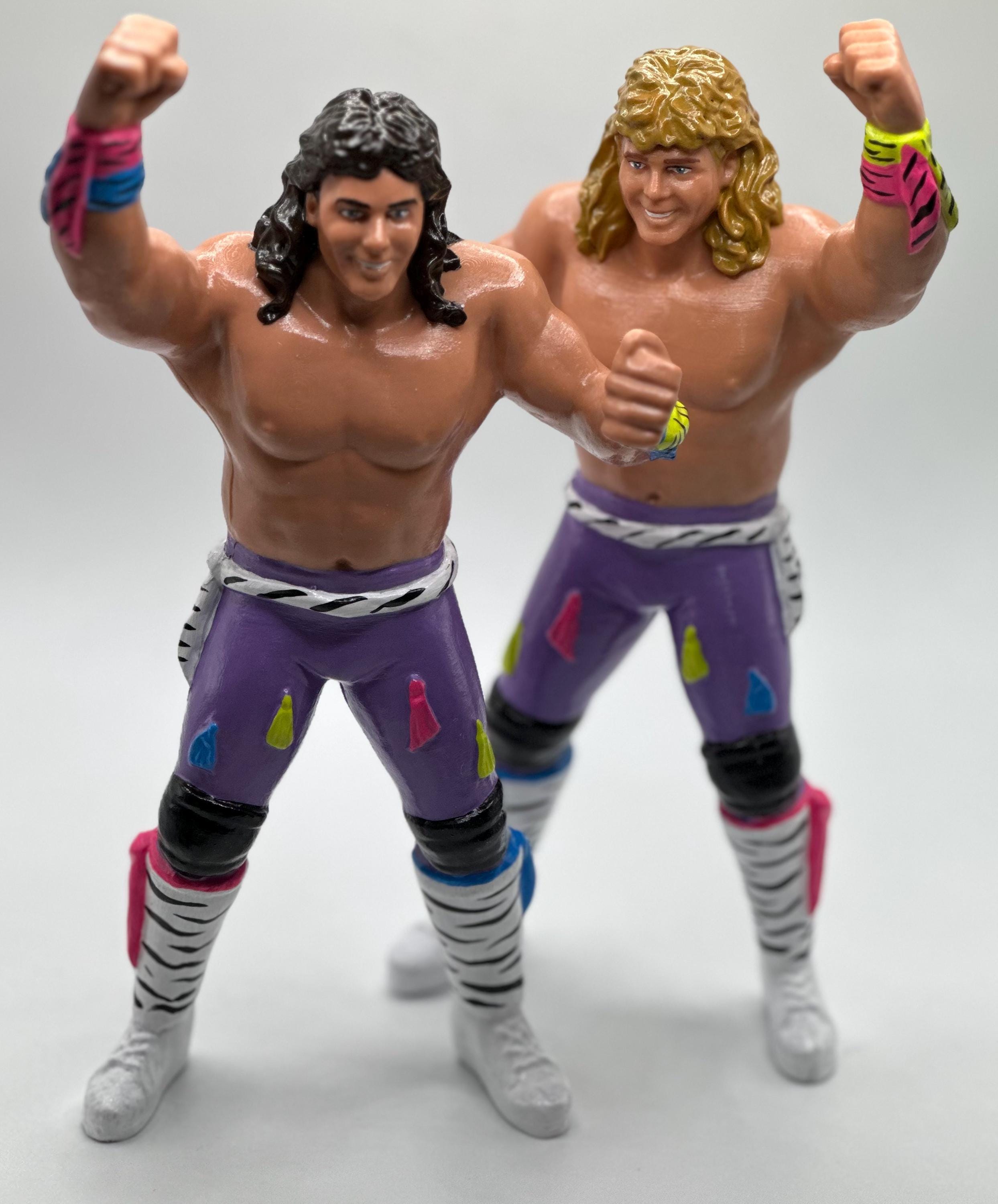 WWE『WWF』JIM&JANNETTY&SANTANA フィギュア WWE Wrestling Classic Superstars Series 3 Jim The Anvil Neidhart