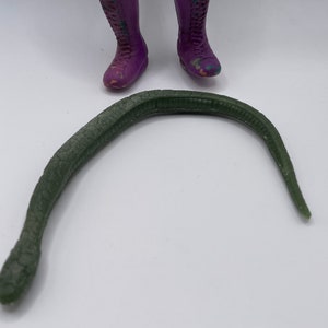 Damien Jake Robert&#39;s Custom Snake Accessory WWF LJN XOX Custom Replacement Bendable Rubber