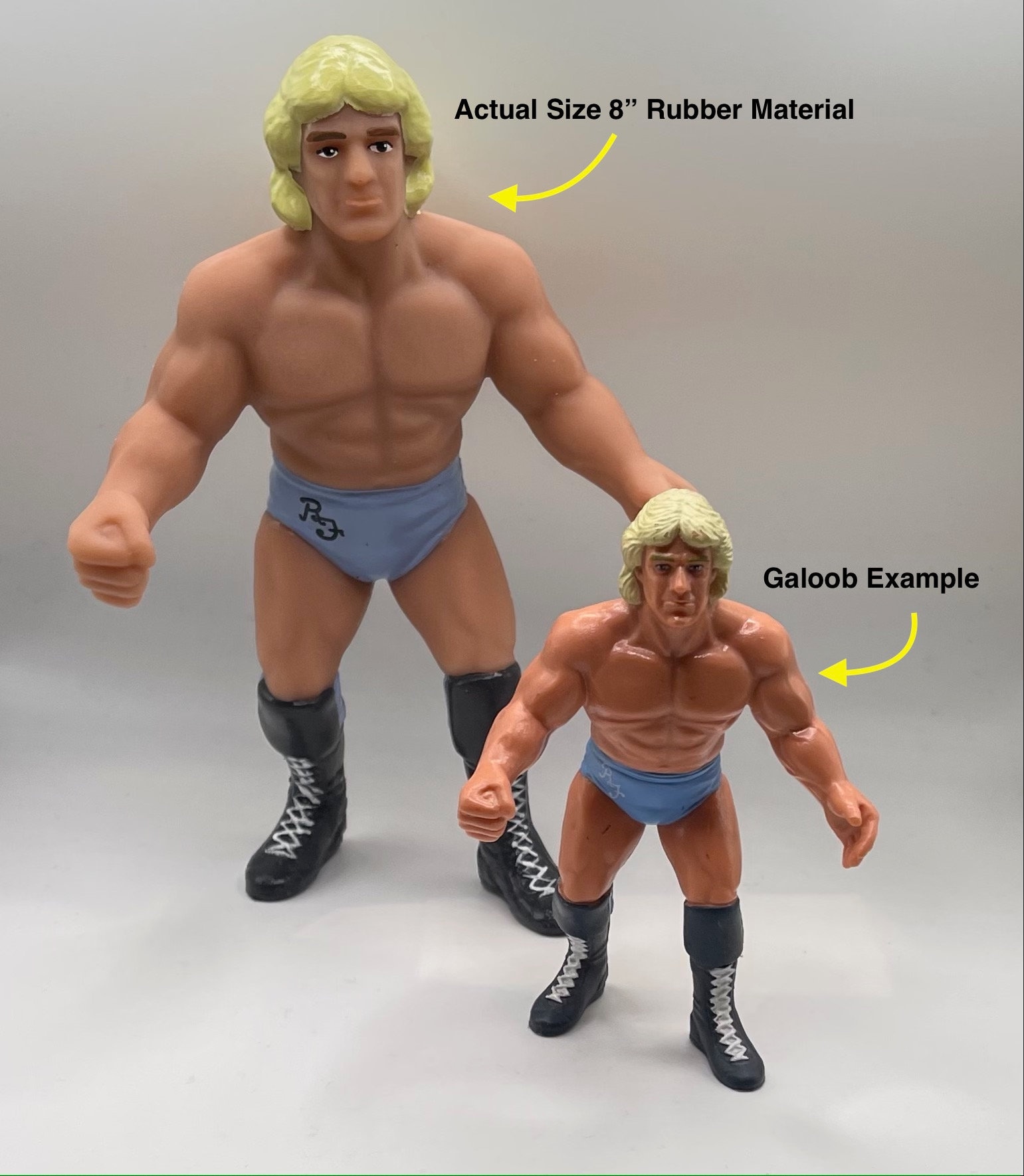 Ric Flair WWF LJN Inspired XOX Custom Rubber Type Full Size