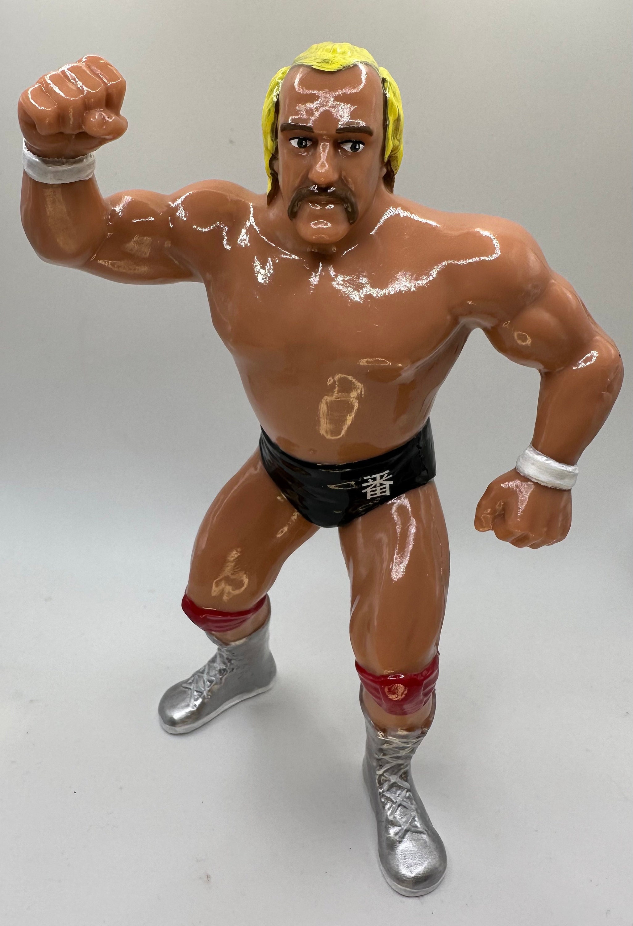 Hulk Hogan (V2) Japan WWF LJN Inspired XOX Custom Rubber Hulk Hogan (V2) Japan WWF LJN Inspired XOX Custom Rubber