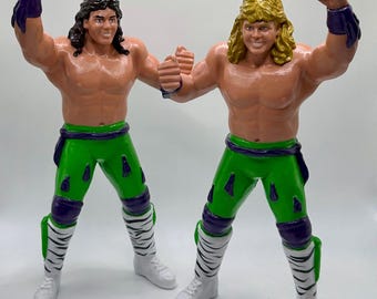 The Rockers Shawn Michaels & Marty Jannetty WWF Ljn Inspired XOX