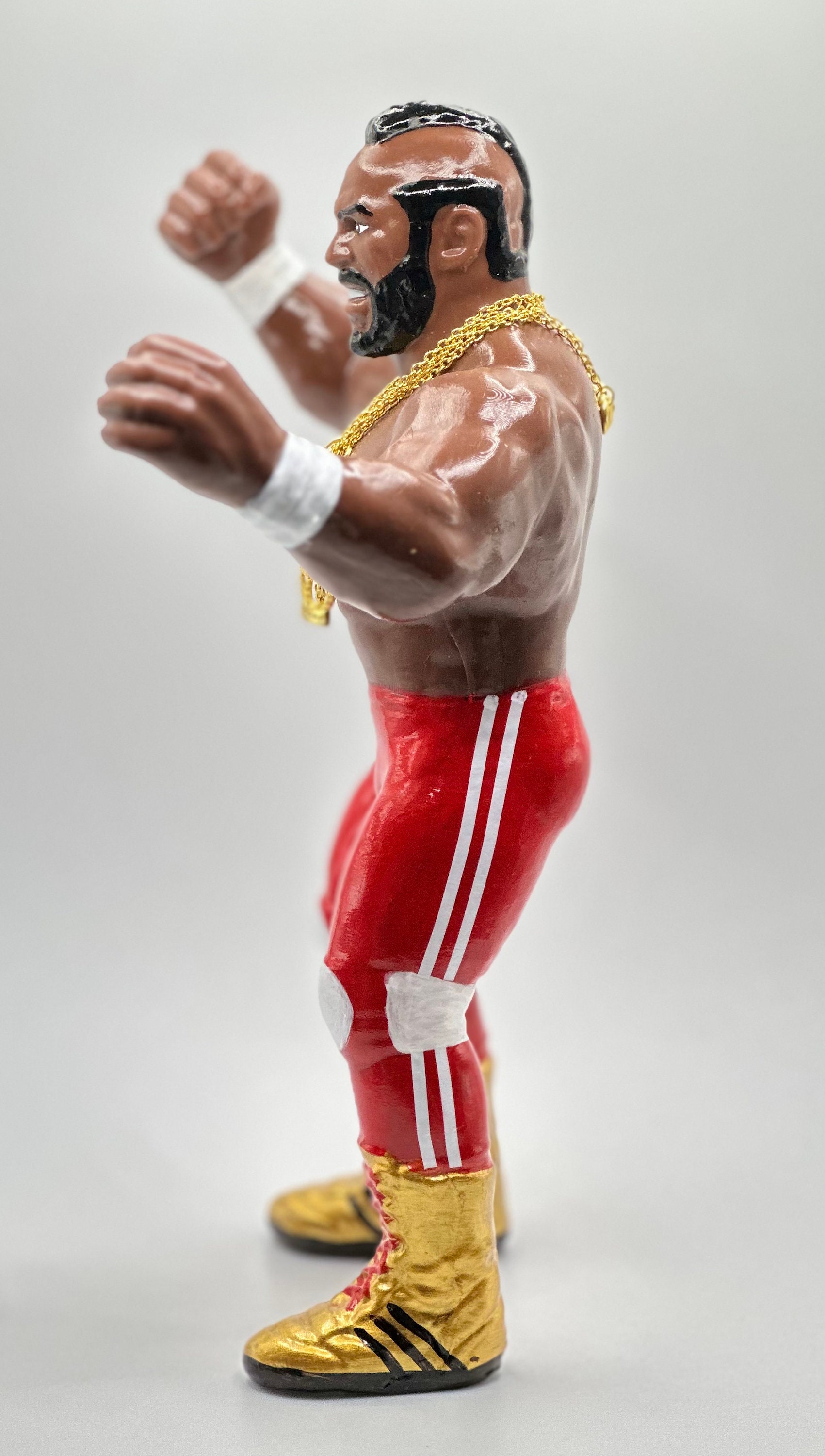 Mr. T Wrestlemania WWF LJN Inspired XOX Custom Rubber Type Full Mr. T Wrestlemania WWF LJN Inspired XOX Custom Rubber Type Full