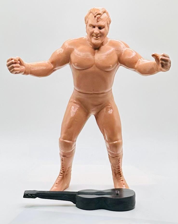 Honky Tonk Man (V2) W/guitar WWF LJN Inspired XOX Custom Rubber