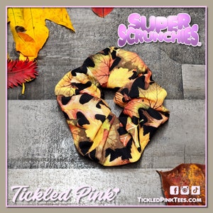 Autumn Leaves - Super Scrunchie Large Hair Tie