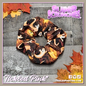 Halloween Spooky Ghosts - Super Scrunchie Large Hair Tie
