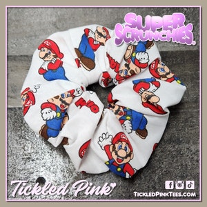 Nintendo Super Mario Bros Mario! - Super Scrunchie / Large Hair Tie