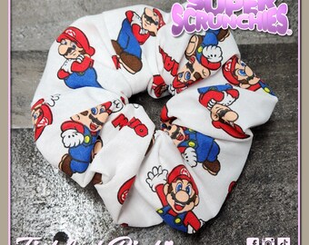 Nintendo Super Mario Bros Mario! - Super Scrunchie / Grande elastico per capelli