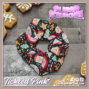 Christmas Cookies - Super Scrunchie Large Hair Tie