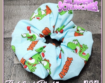 Nintendo Super Mario Bros Yoshi! - Super Scrunchie / Elastico per capelli grande