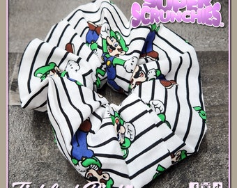Nintendo Super Mario Bros Luigi! - Super Scrunchie / Grande elastico per capelli