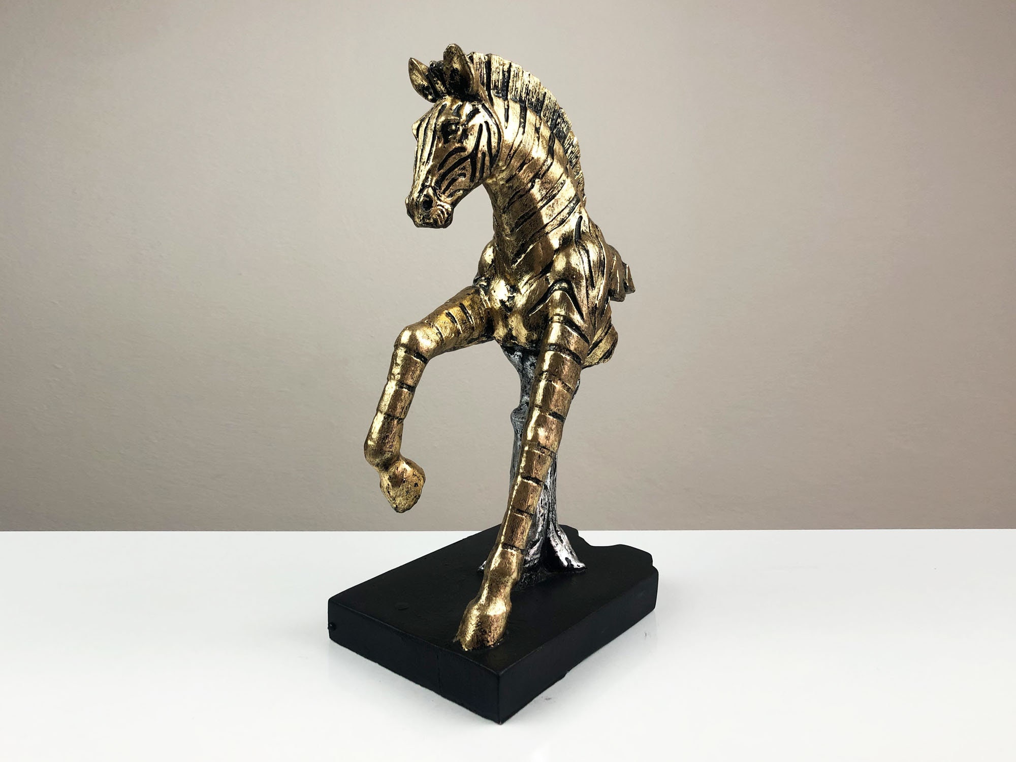 zebra figurines for home