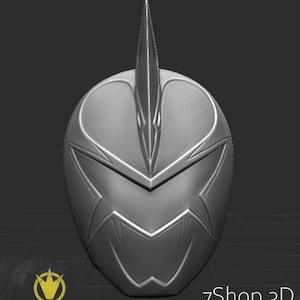White Dino Thunder Helmet