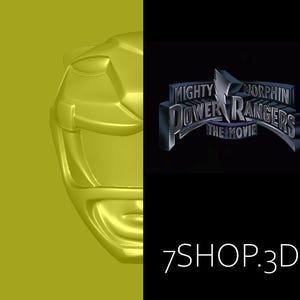 1995 Power Rangers The Movie Yellow Ranger Helmet