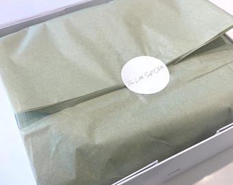 Empty Keepsake Gift Box Add-On. Build Your Own Gift. Complementary Wrapping. The Little Soft Cloth