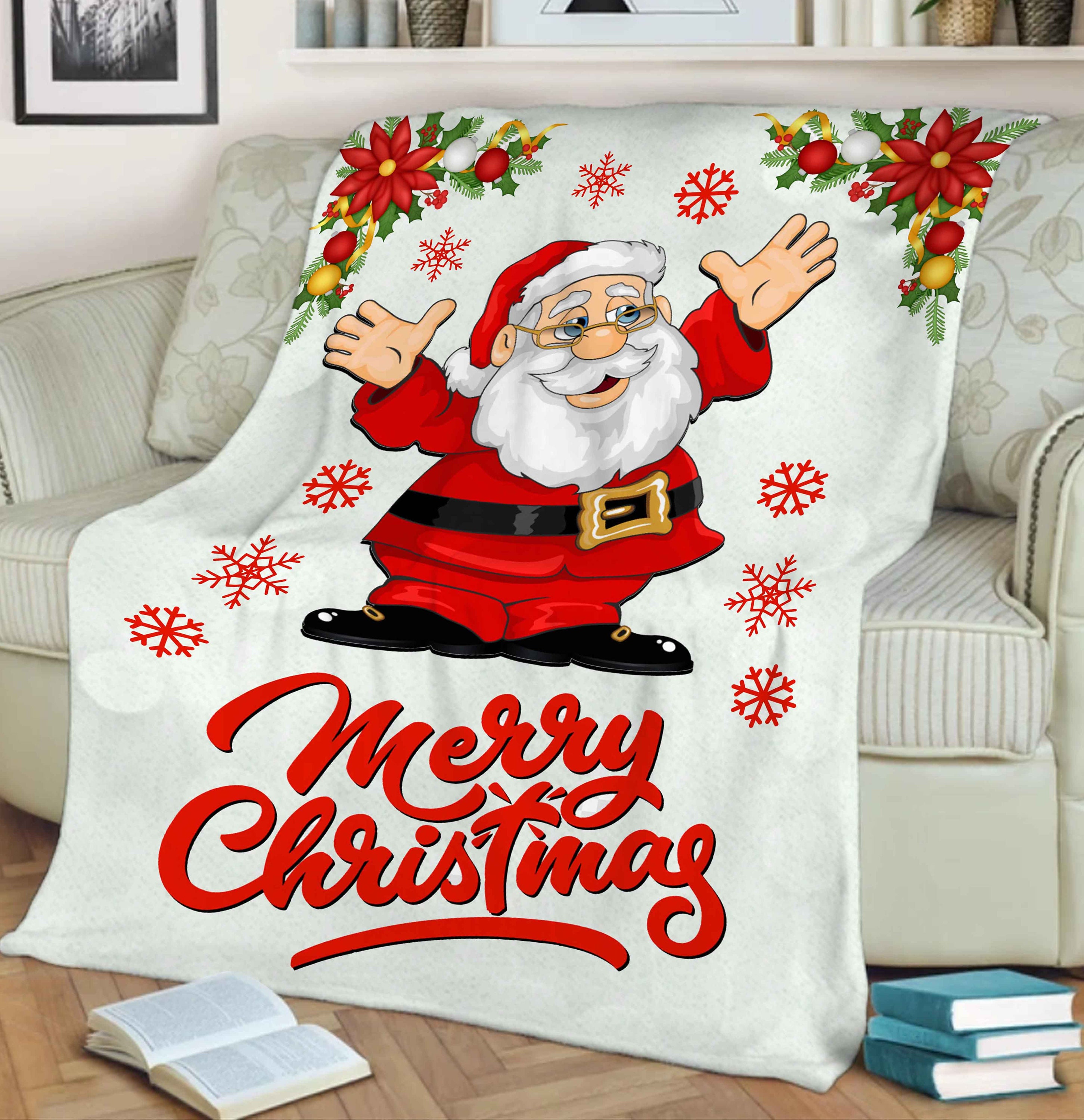 Santa claus blanket sale