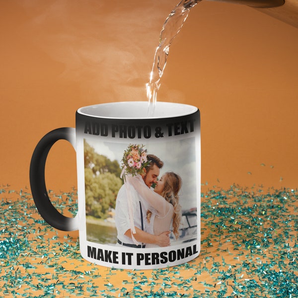 Heat Activated Coffee Mug Etsy