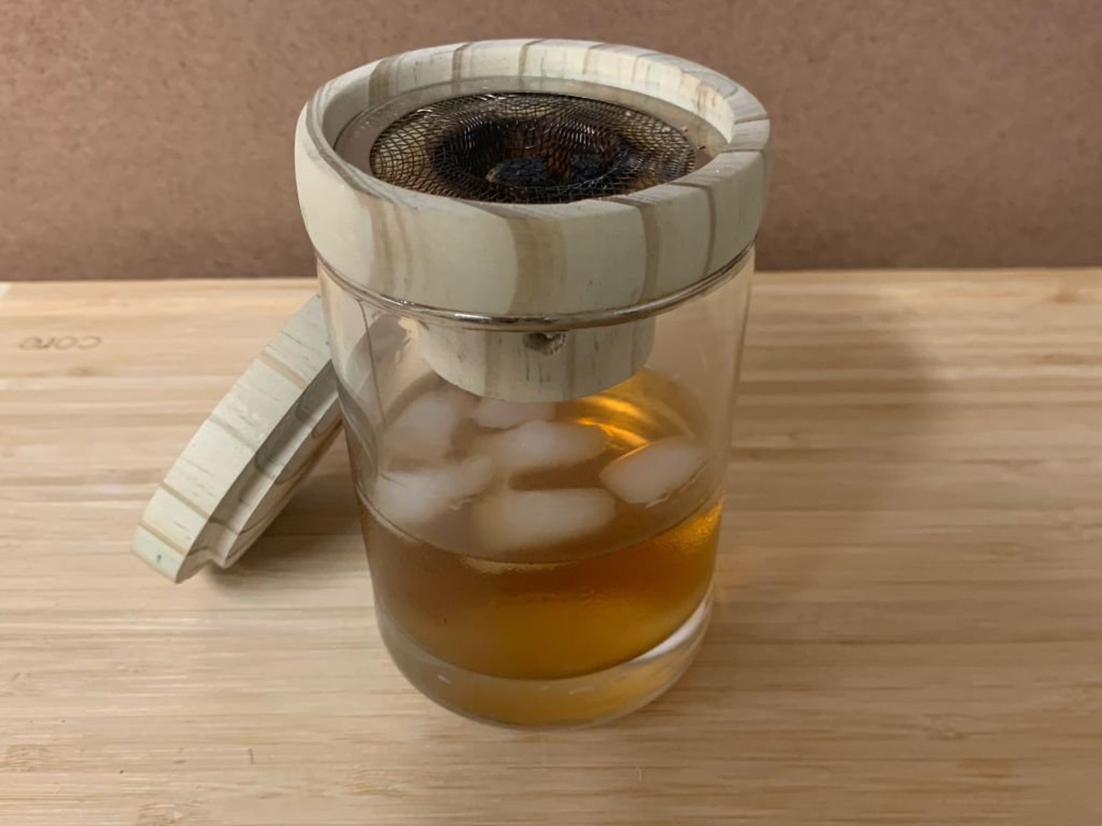 The Single Glass Smoker Bourbon Smoker Cocktail Smoker Etsy