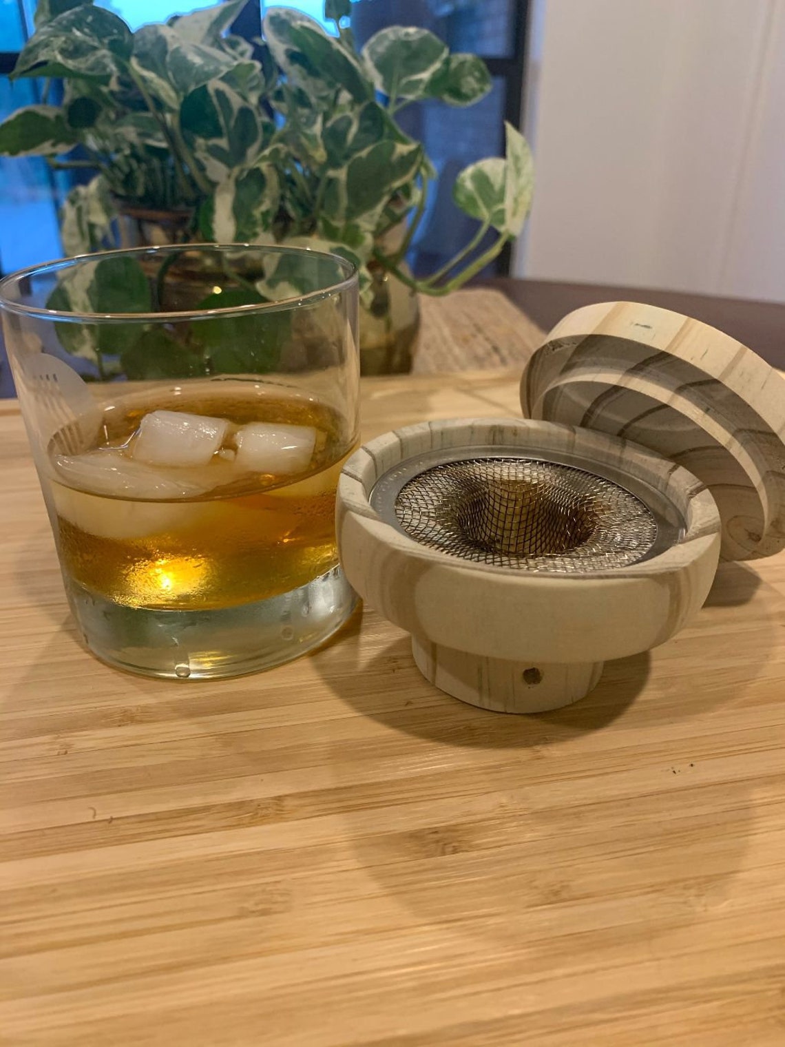 The Single Glass Smoker Bourbon Smoker Cocktail Smoker Etsy