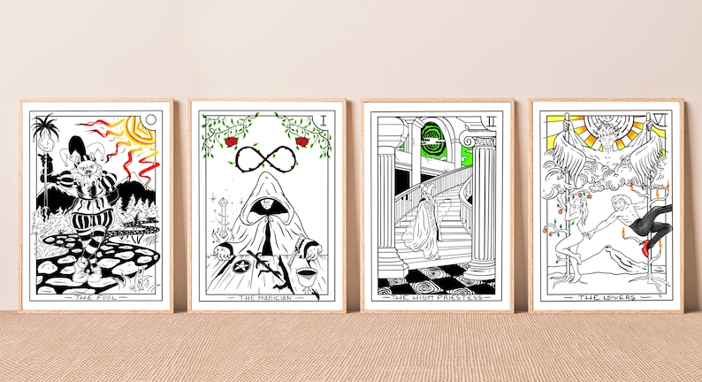 Printable Magic Tarot Cards