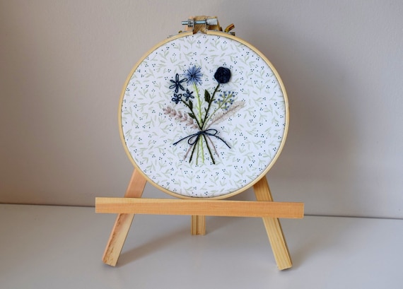 Mini Wood Embroidery Easel - Dandelion Stitchery