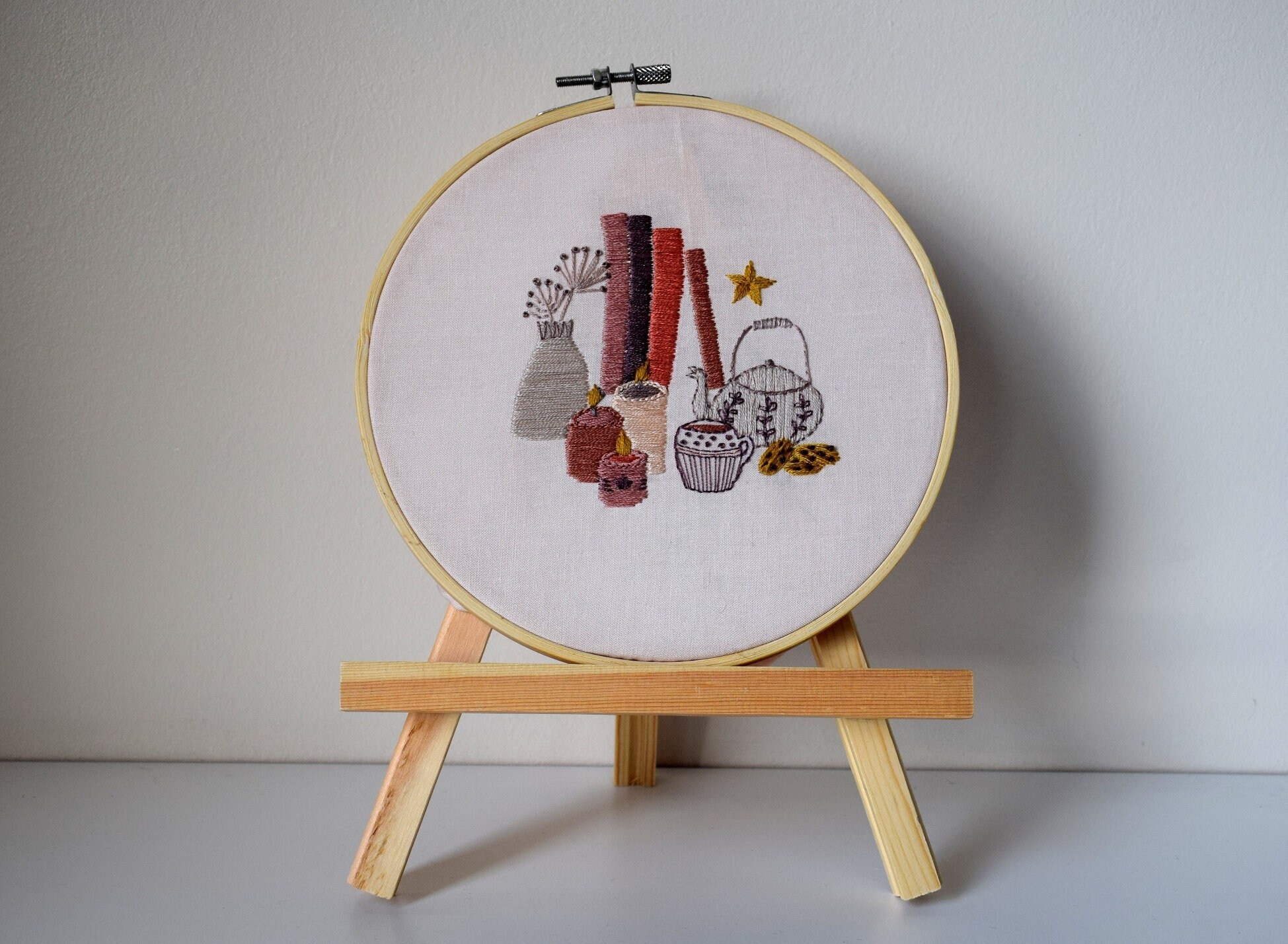 Hygge - Tambour Brodé à La Main