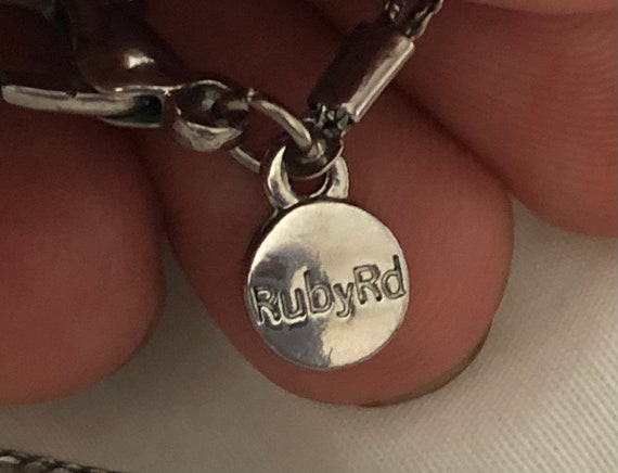 RUBY RD Mixed Media Long Double Strand Fashion Ne… - image 5