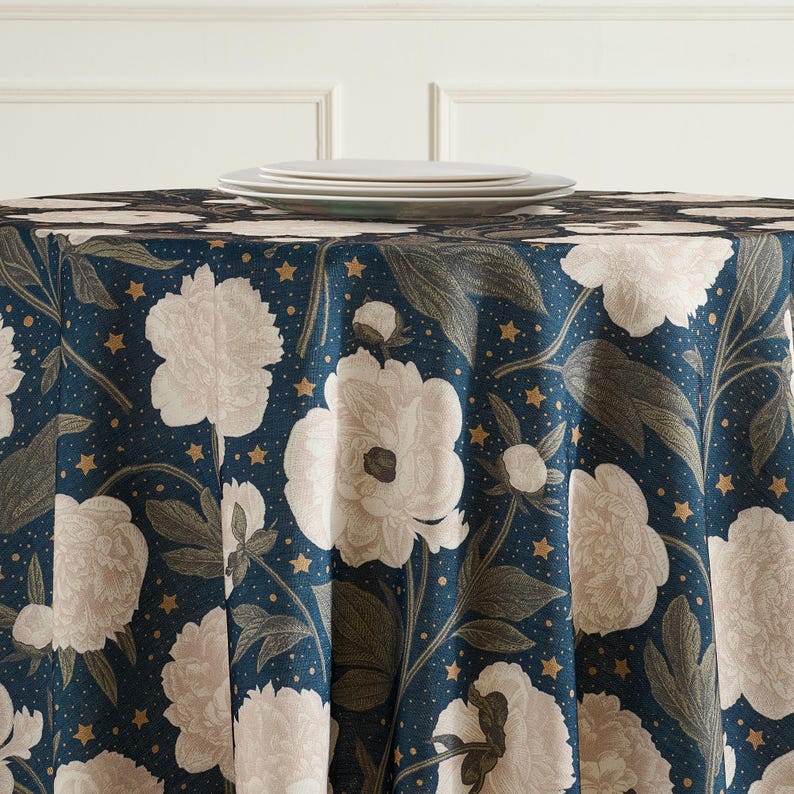 extra wide
Morris tablecloth
dark floral
custom tablecloth
wedding tablecloth
farmhouse decor
thistle print cloth
large tablecloth
rectangle tablecloth
round tablecloth
Christmas table
round oval
LinenTextured fabric