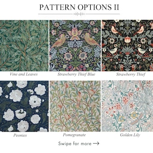 LinenTextured Tablecloth, Vintage Botanical Table Cover, Romantic Dining Table Decor, Painterly Floral Design