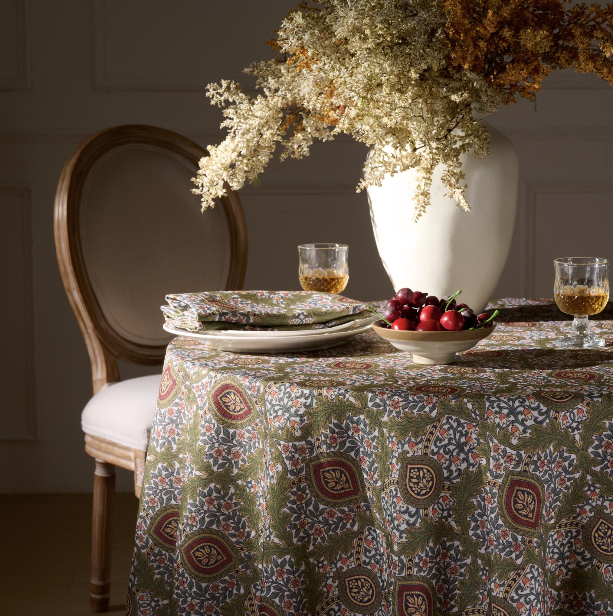 Harvest Round Tablecloth - Etsy display picture 1
