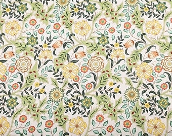 Eleganter Stoff Tisch Tischset 4 6 8 12, Floral Rechteck Tischsets Geschenk für Mama, groß oder klein, Frühlingsblumen von William Morris