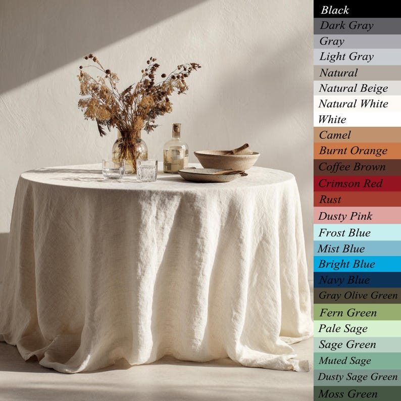 European Linen Tablecloth, Natural Linen Tablecloth, Stone Washed Table Cover, Custom Size Table Linen, Large Width Tablecloth, Extra Large Linen Tablecloth, Farmhouse Tablecloth, Rustic Linen Table Cover, 100% Linen Tablecloth, Oversized Tablecloth, Neutral Linen Tablecloth, Modern Dining Tablecloth, Vintage Style Table Cover, Soft Linen Tablecloth, Durable Table Linen, Eco-Friendly Table Cover, Wedding Table Decor, Everyday Tablecloth, Special Occasion Table Linen, Minimalist Table Cover