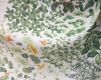 Oversized Stain-Resistant Waterproof Tablecloth - Custom Size, Durable and Soft, Botanical Style for Summer Decor