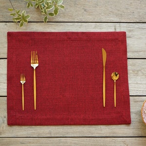 Christmas Placemat, table linen, Placemats, red Placemat, Rust placemat, Gray placemat, beige placemat, water proof placemat, stain resistant placemat, place mats
fabric placemats
washable placemats
placemat set
placemats for table